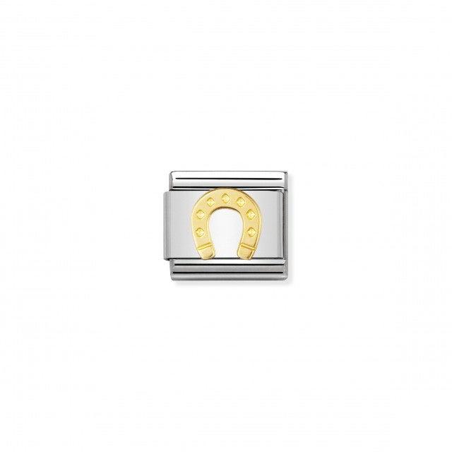 Nomination Composable Link Horseshoe, 18K Gold