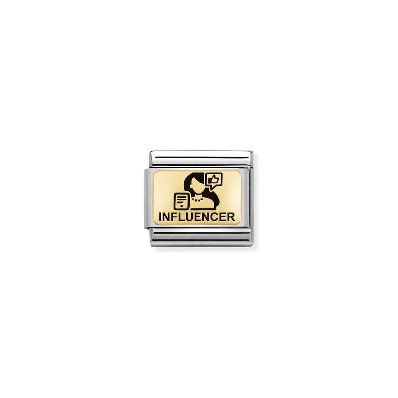 Nomination Composable Link Influencer, 18K Gold