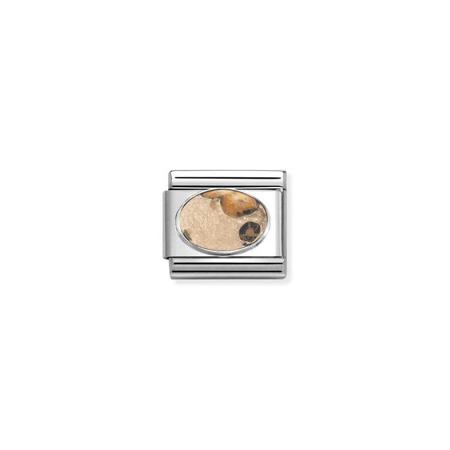 Nomination Composable Link Jasper Stone, Silver
