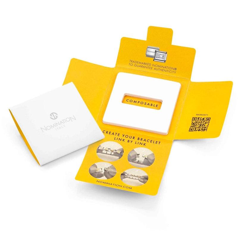 Nomination Composable Link Letter C, Silver