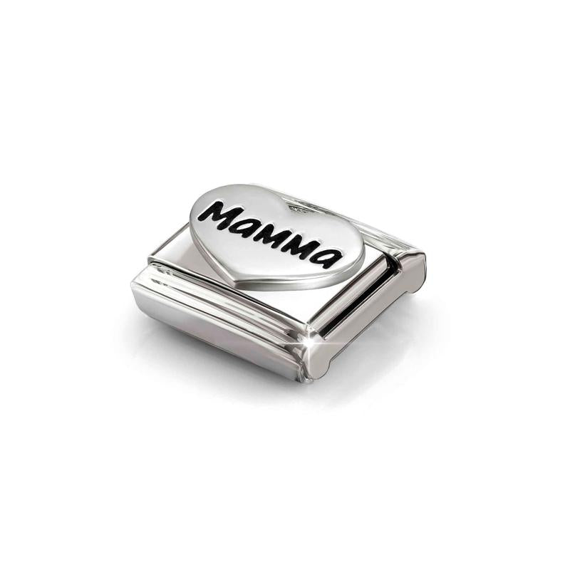 Nomination Composable Link Mamma, Silver - angle 2