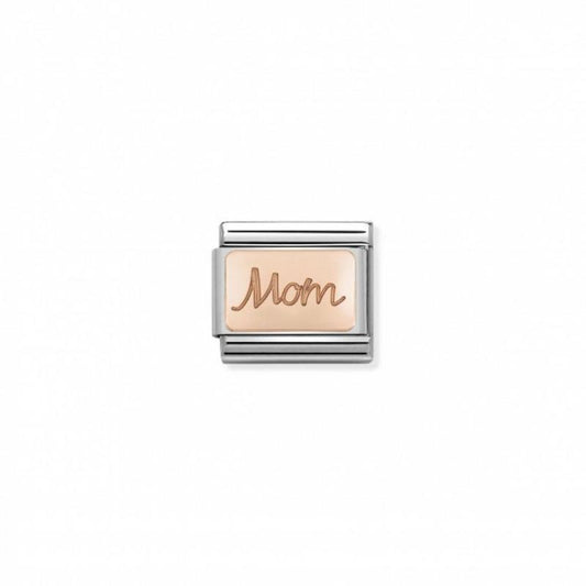 Nomination Composable Link Mom, 9K Rose Gold