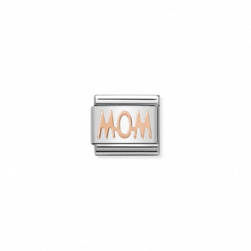Nomination Composable Link Mom, 9K Rose Gold