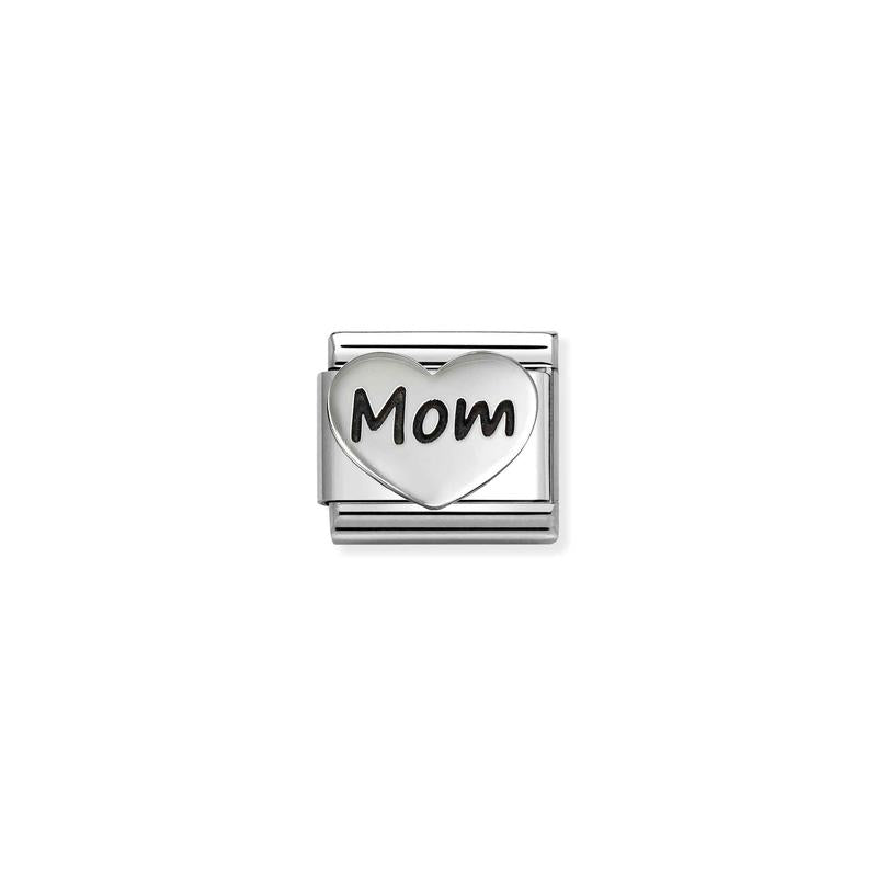 Nomination Composable Link Mom, Silver