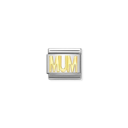 Nomination Composable Link Mum, 18K Gold