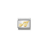 Nomination Composable Link Music Note, 18K Gold
