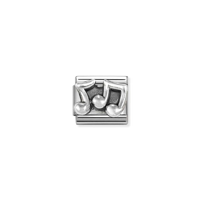 Nomination Composable Link Music Notes, Silver