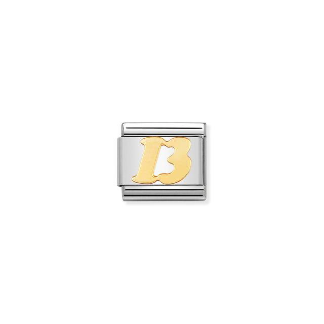 Nomination Composable Link Number 13, 18K Gold