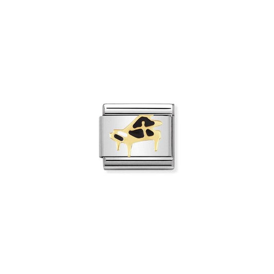 Nomination Composable Link Piano, 18K Gold & Enamel