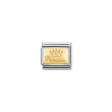 Nomination Composable Link Princess, 18K Gold