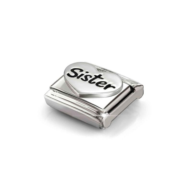 Nomination Composable Link Sister, Silver - angle 2