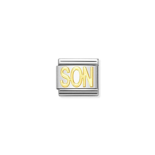 Nomination Composable Link Son, 18K Gold
