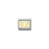 Nomination Composable Link Son, 18K Gold