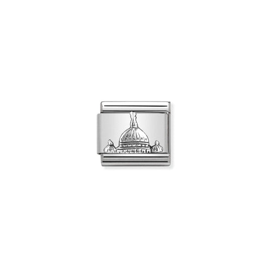 Nomination Composable Link St. Peter's Dome, Silver