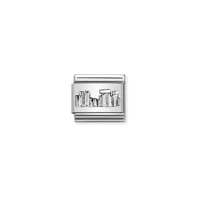 Nomination Composable Link Stonehenge, Silver