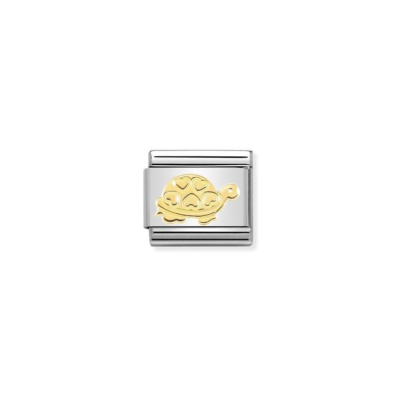 Nomination Composable Link Turtle, 18K Gold