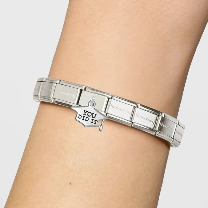 Nomination Composable Link You Didi It Graduation Pendant, Silver