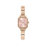 Nomination Composable Paris Watch, Pink Rectangular, Rose Gold
