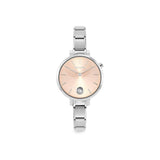 Nomination Composable Paris Watch, Sunray Pink, Cubic Zirconia, Stainless Steel