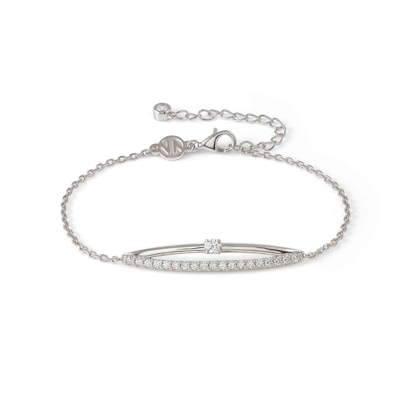 Nomination CosmicLove Bracelet, Rich, Circle, Cubic Zirconia, Sterling Silver