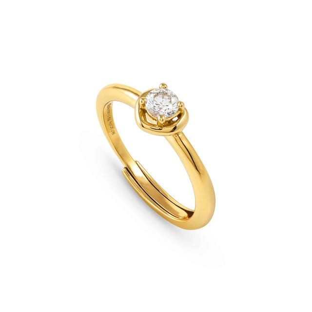 Nomination CosmicLove Silver Ring with White Cubic Zirconia