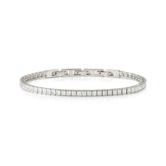 Nomination Day Tonight Tennis Bracelet, Cubic Zirconia, Sterling Silver