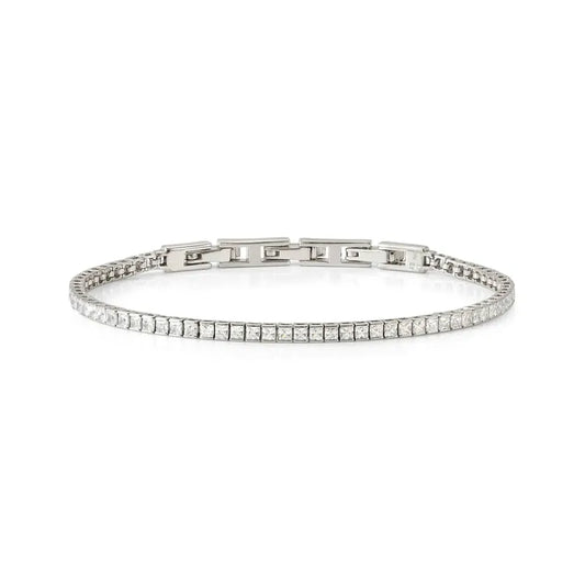 Nomination Day Tonight Tennis Bracelet, Cubic Zirconia, Sterling Silver