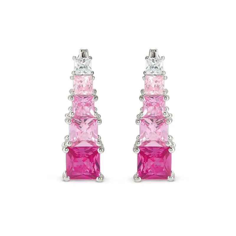 Nomination Daytonight Earrings with Cubic Zirconia, Sterling Silver