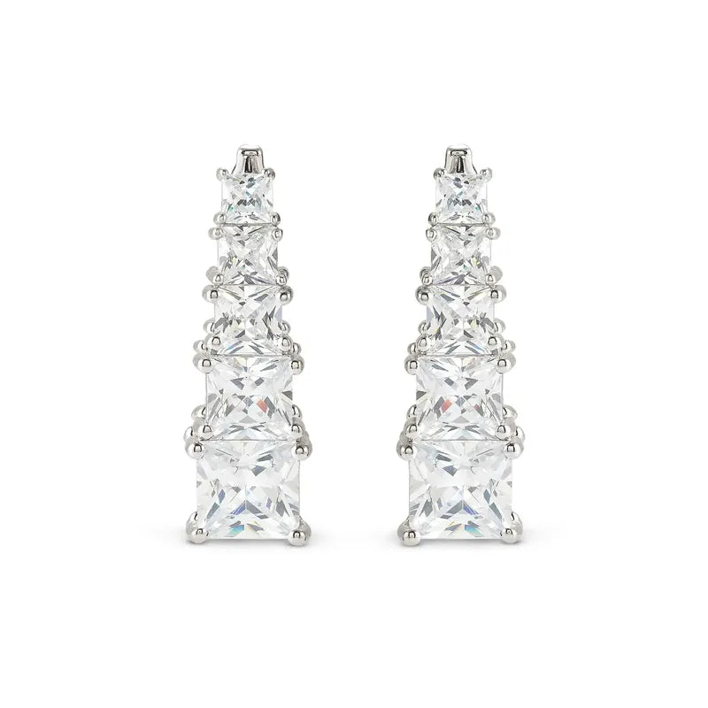 Nomination Daytonight Earrings with Cubic Zirconia, Sterling Silver