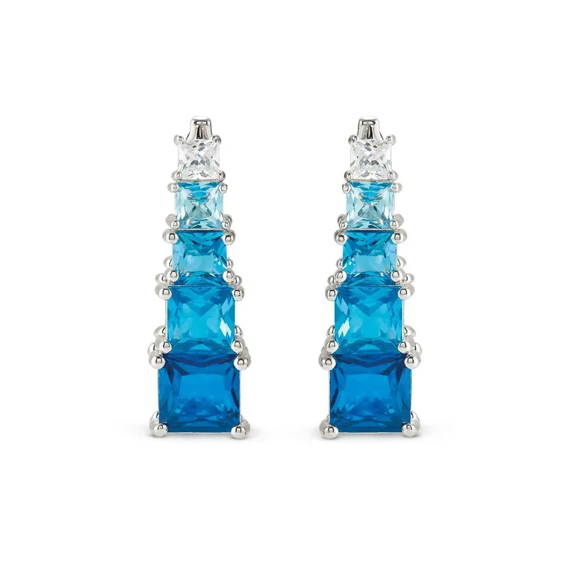 Nomination Daytonight Earrings with Cubic Zirconia, Sterling Silver