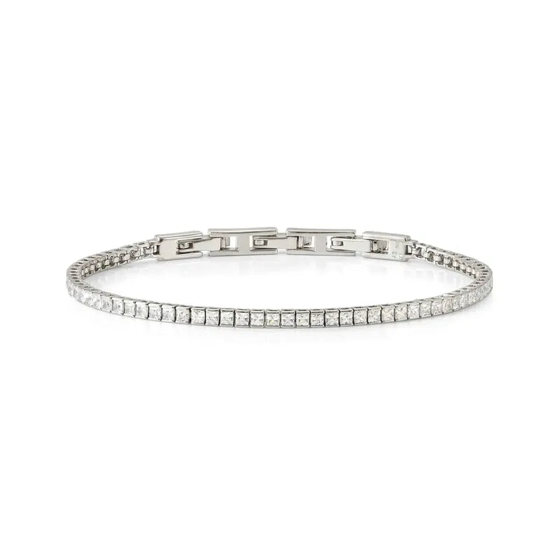 Nomination Daytonightt Tennis Bracelet, Cubic Zirconia, Sterling Silver