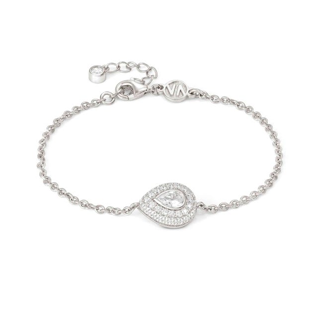 Nomination Domina Bracelet, Drop, Pave, Cubic Zirconia, Silver