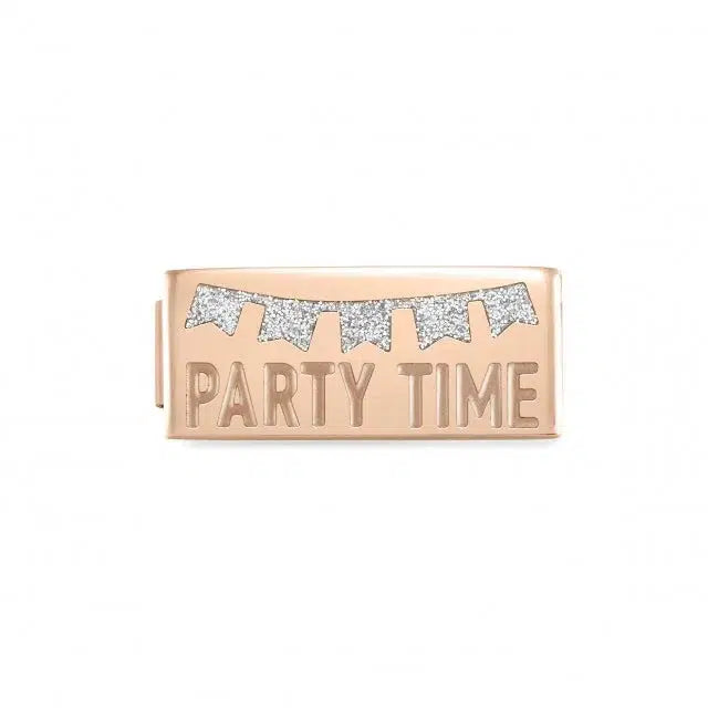 Nomination Double Composable Glam Link, Party Time Glitter