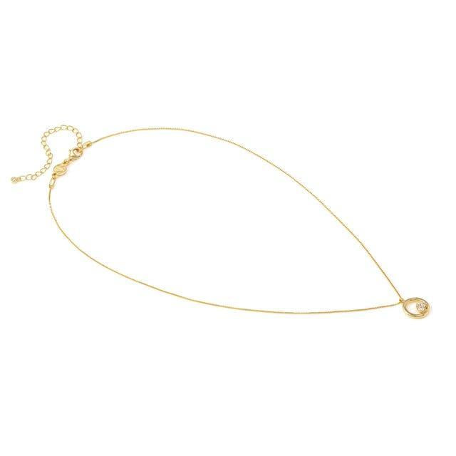 Nomination Dreams Beats Circle Gold Necklace