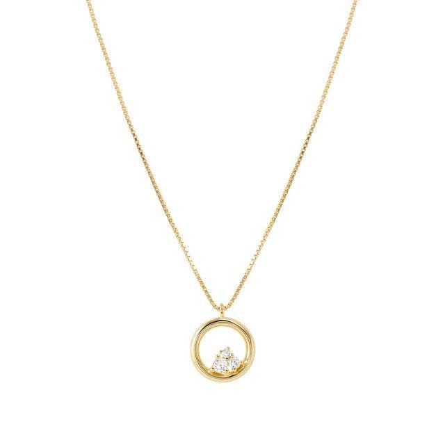Nomination Dreams Beats Circle Gold Necklace