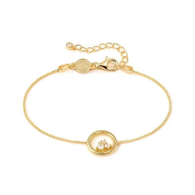Nomination Dreams Beats Gold Circle Bracelet
