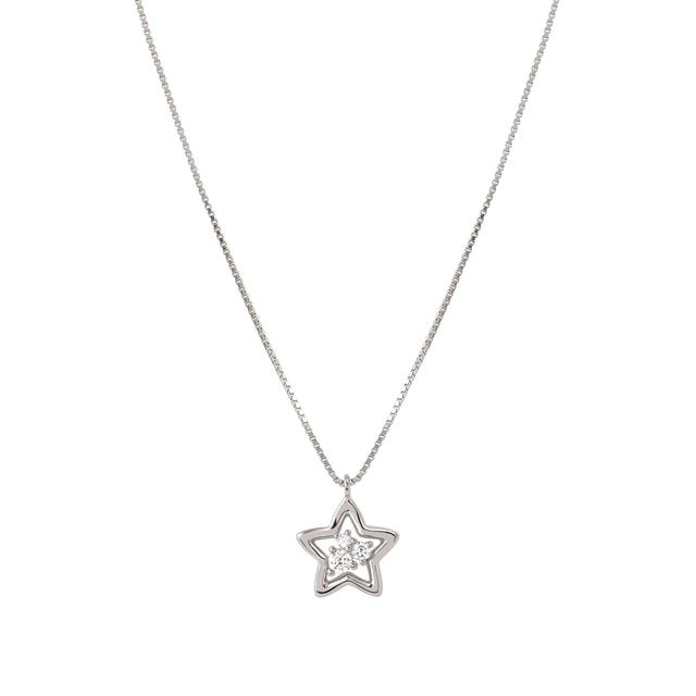 Nomination Dreams Beats Silver Star Necklace