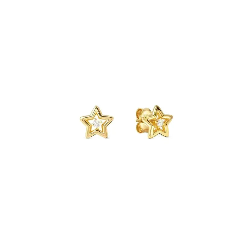 Nomination Dreams Beats Star Stud Gold Earrings