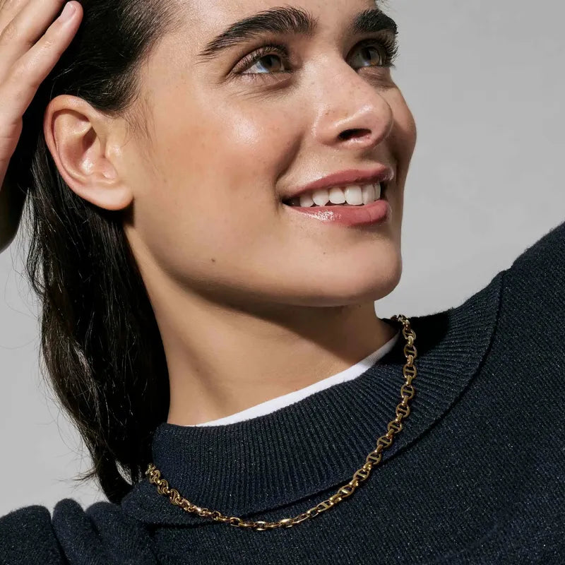 Nomination Ecclectica Gold Marina T-Bar Closure Necklace