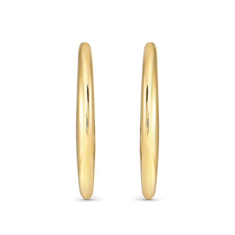 Nomination Ecclectica Medium Gold Drop Hoop Earrings