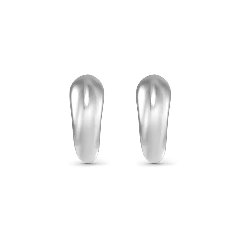 Nomination Ecclectica Silver Drop Hoop Earrings