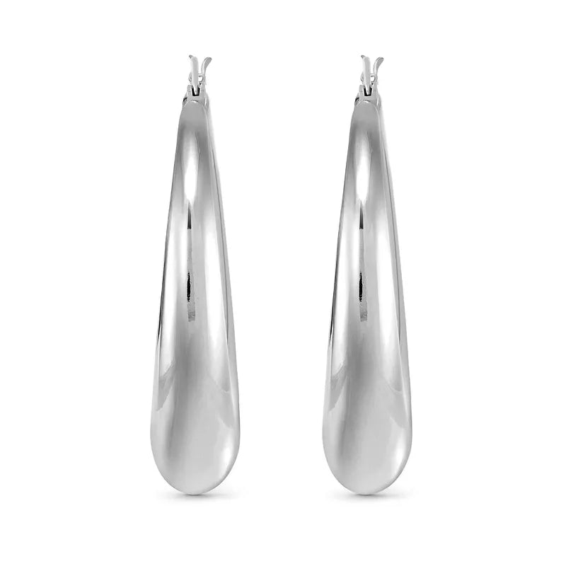Nomination Ecclectica Silver Large Hoop Earrings