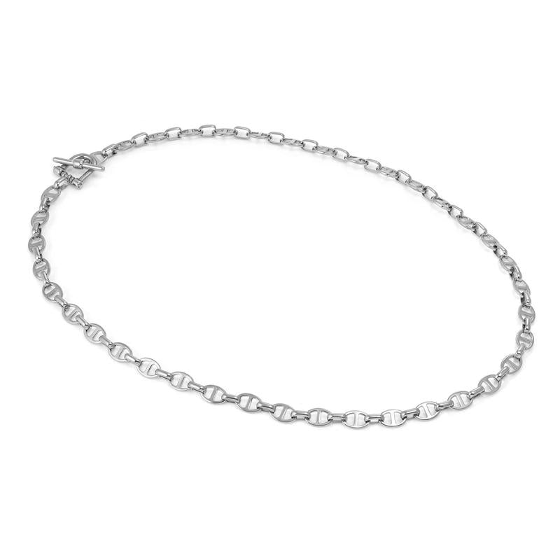 Nomination Ecclectica Silver Marina T-Bar Closure Necklace