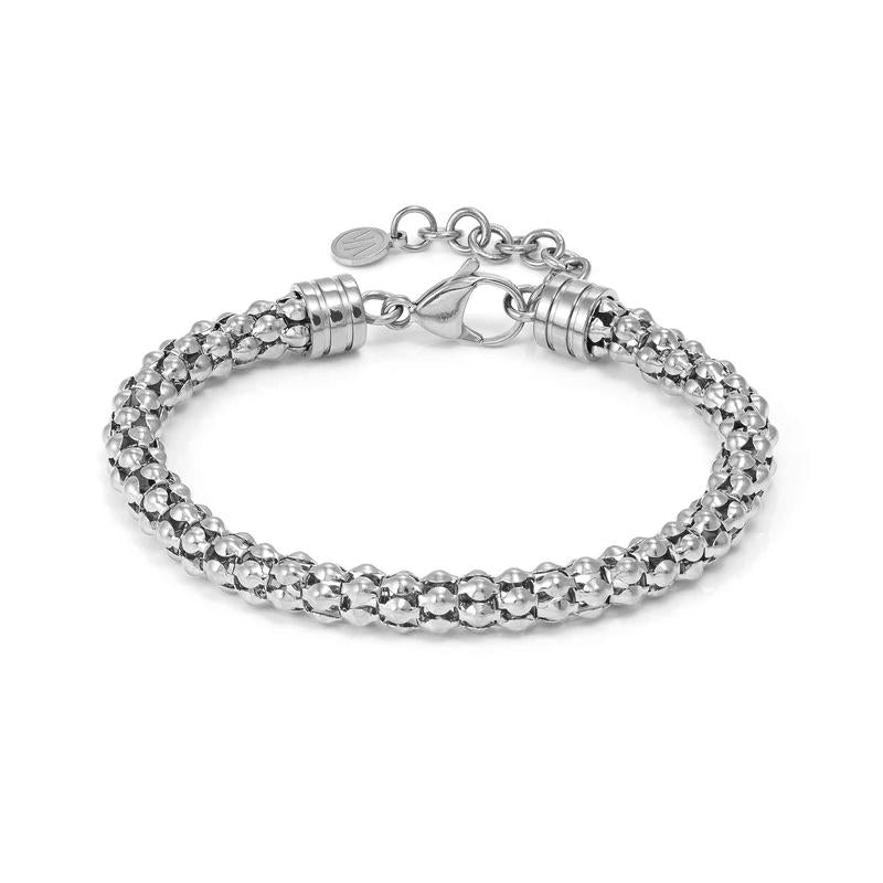 Nomination Ecclectica Stainless Silver Popcorn Chain Bracelet