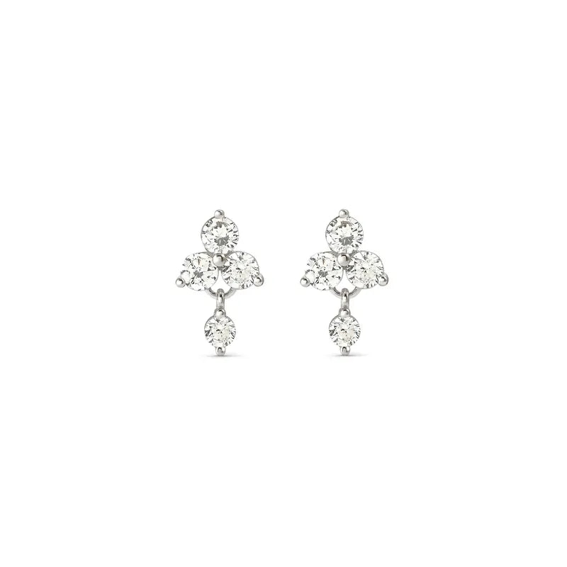 Nomination Elegant Life Bouquet Silver Stud Earrings