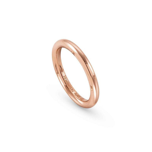 Nomination Endless Ring, Plain, 22K Rose Gold