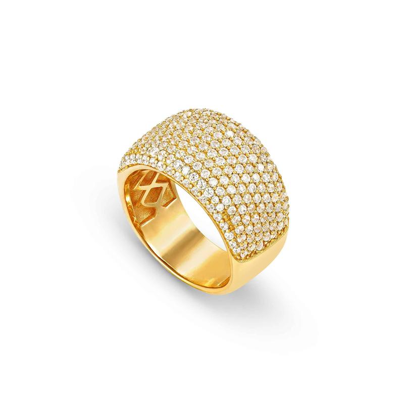 Nomination Enigmatic Shine Band Gold Ring