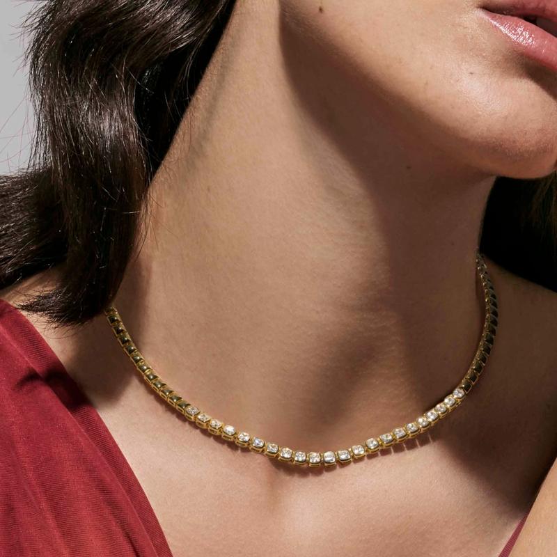 Nomination Enigmatic Shine Ornate Gold Finish Necklace