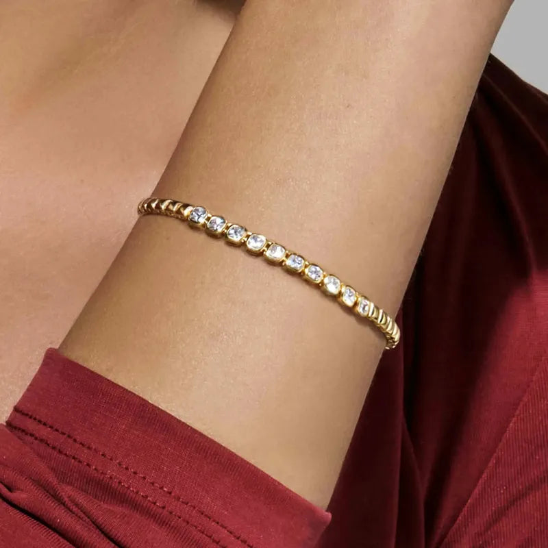 Nomination Enigmatic Shine Sterling Silver Cubic Zirconia Bracelet