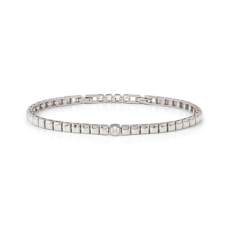 Nomination Enigmatic Shine Sterling Silver Cubic Zirconia Tennis Bracelet